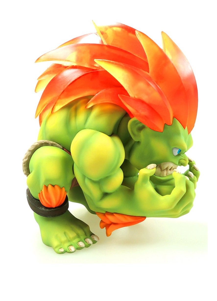 STREET FIGHTER - T.N.C-05 - BLANKA Figure + Diaporma LED