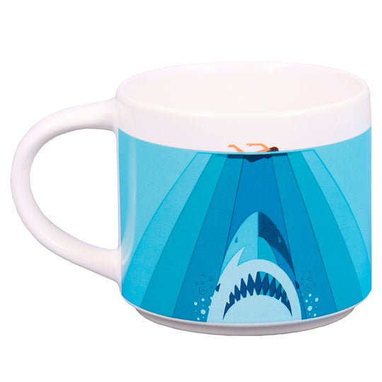 JAWS - Gift Box - Mug 250 ml + Coaster + Keyring