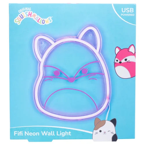 SQUISHMALLOWS - Fifi the Fox - Neon Wall Light