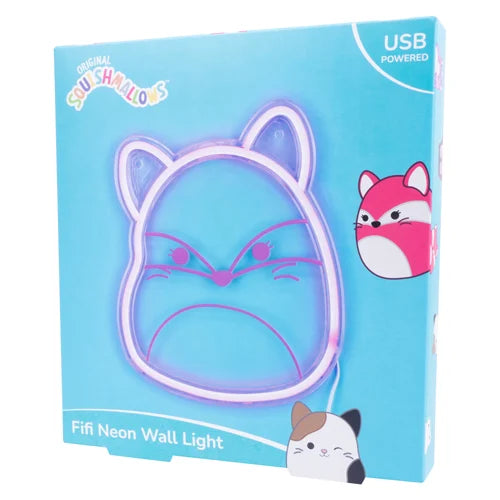 SQUISHMALLOWS - Fifi the Fox - Neon Wall Light