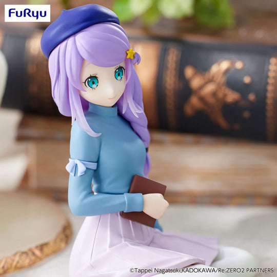 RE ZERO - Anastasia "Book Girl" - Statue Noodle Stopper 10cm