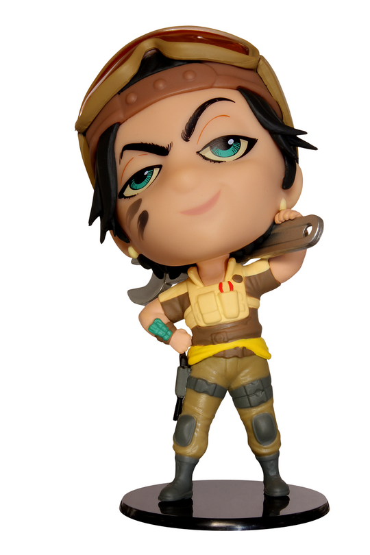 SIX COLLECTION Series 5 - Figure Gridlock Chibi (Official Ubisoft)