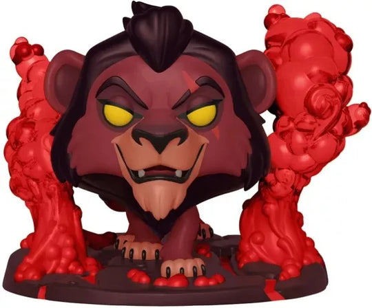 THE LION KING - POP Deluxe N° 544 - Scar in Flames with Chase