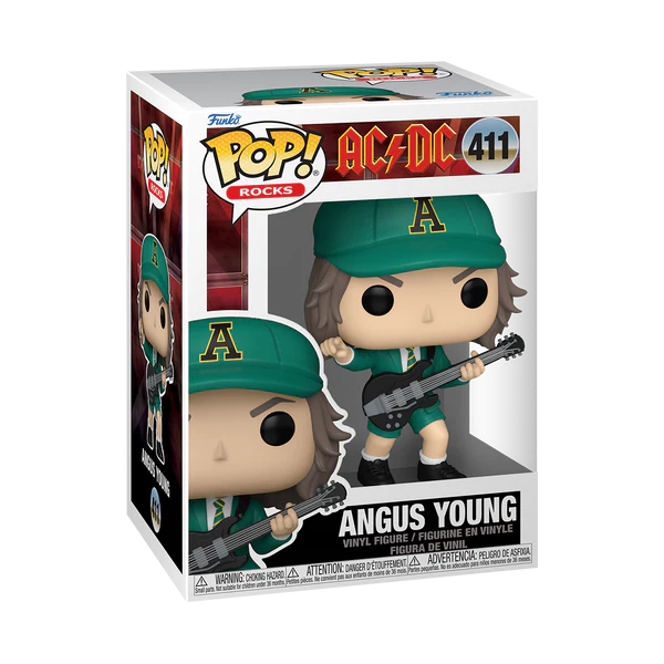 AC/DC - POP Rocks N° 411 - Angus Young (Green Outfit)
