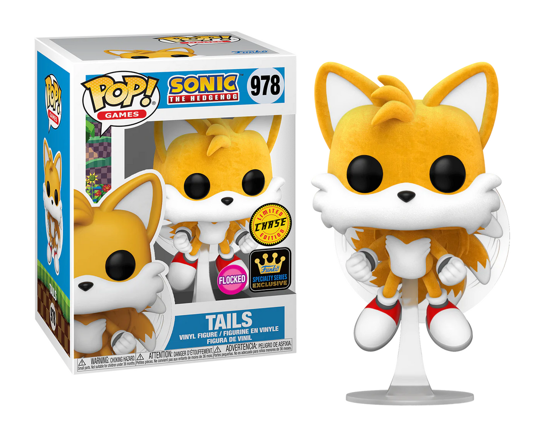 SONIC - POP Games N° 978 - Tails (Flying) (FL) with Chase