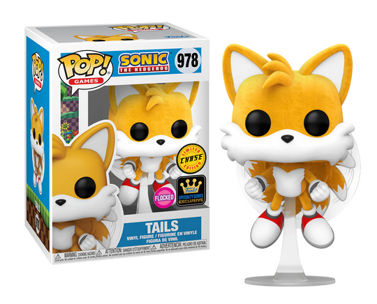 SONIC - POP Games N° 978 - Tails (Flying) (FL) with Chase