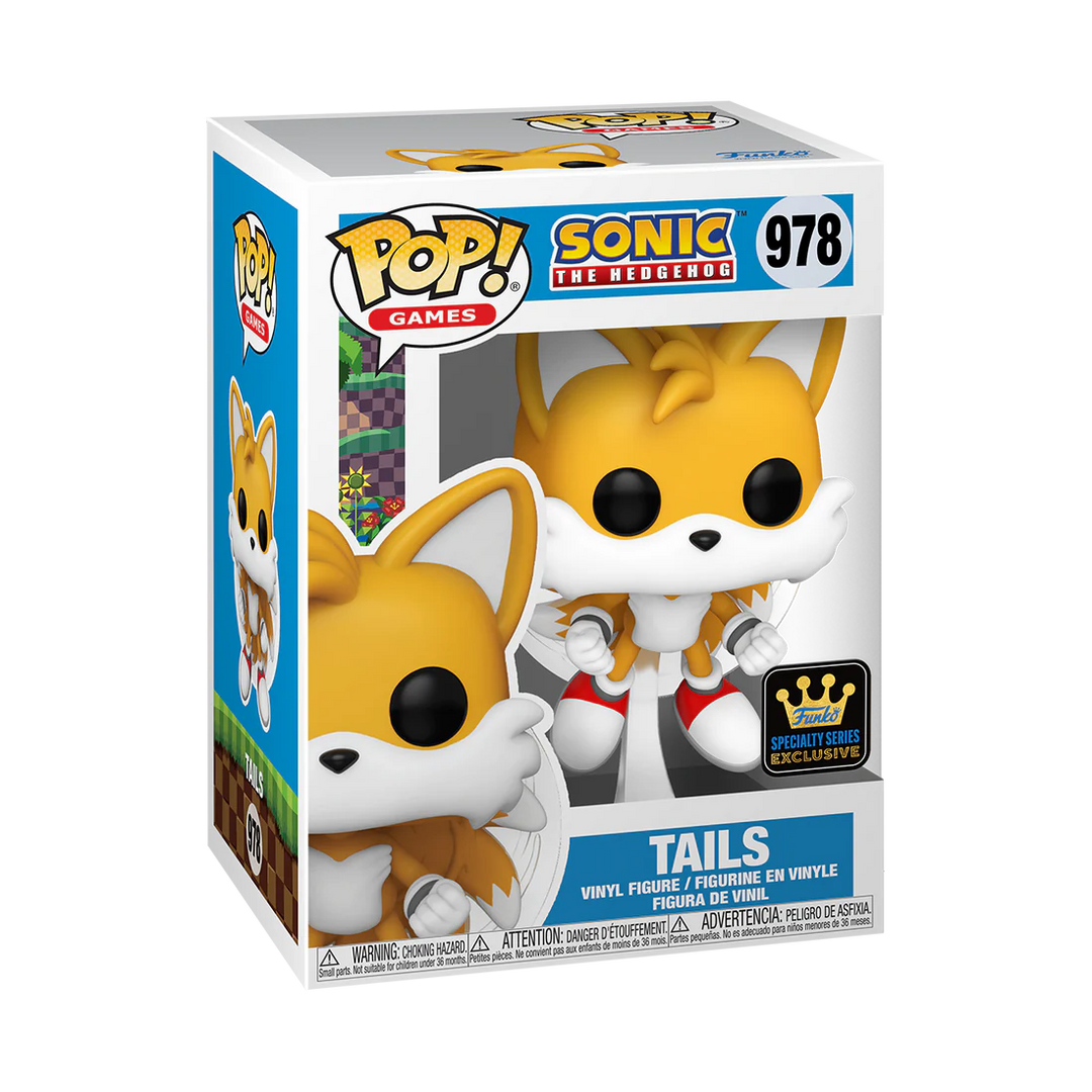 SONIC - POP Games N° 978 - Tails (Flying) (FL) with Chase