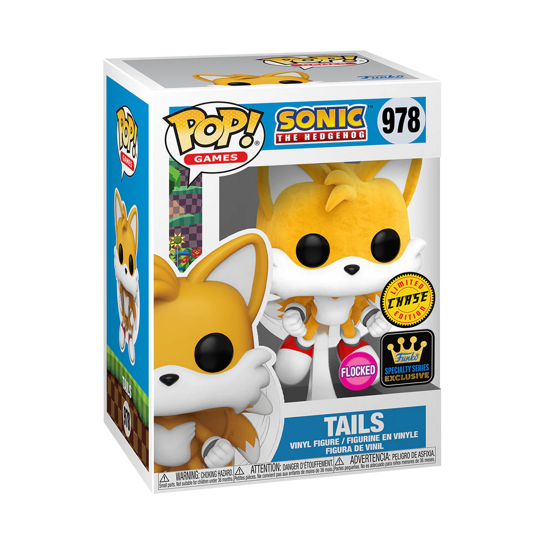 SONIC - POP Games N° 978 - Tails (Flying) (FL) with Chase