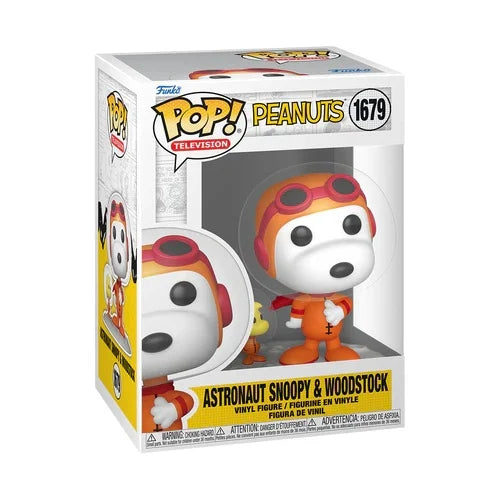 PEANUTS - POP Television N° 1679 - Astronaut Snoopy and Woodstock