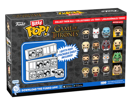 GAME OF THRONES - Bitty Pop 4 Pack 2.5cm - Ned Stark