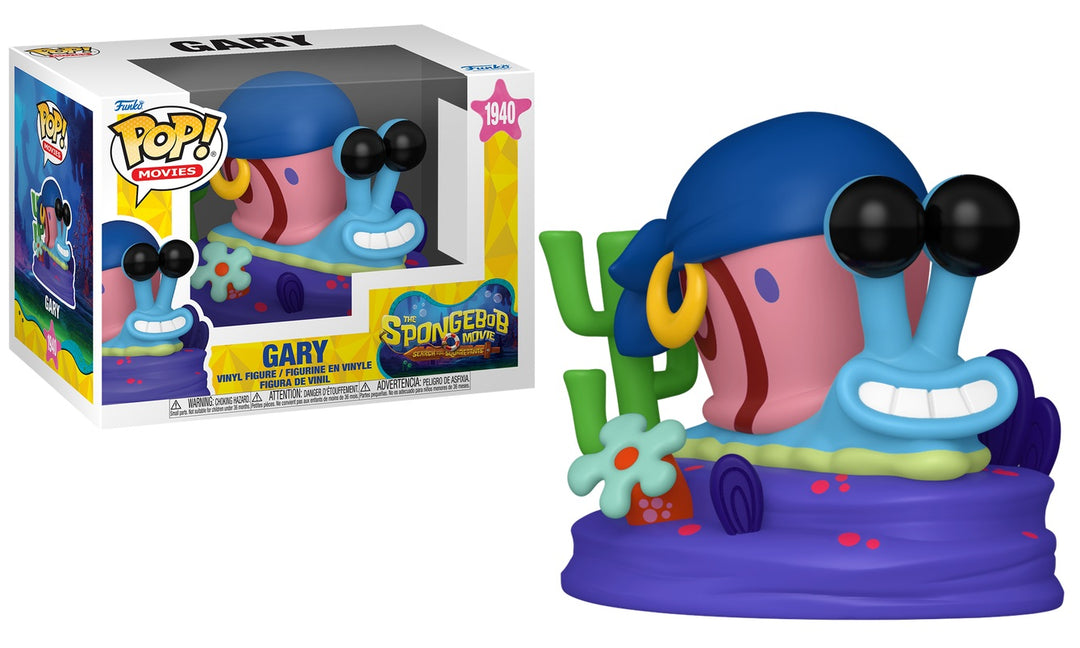 THE SPONGEBOB MOVIE - POP Movies N° 1940 - Gary (Pirate)