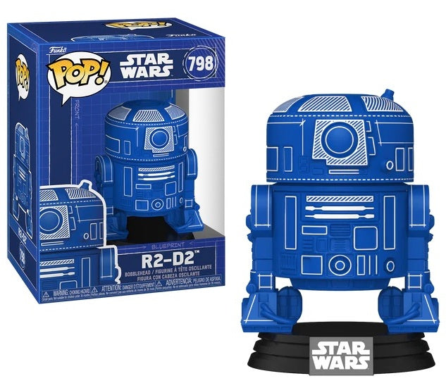 STAR WARS - POP N° 798 - R2-D2 (Blueprint)