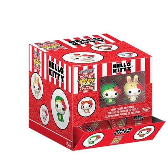 HELLO KITTY ANIMALS - POP Keychain (BOX 12 Figures)