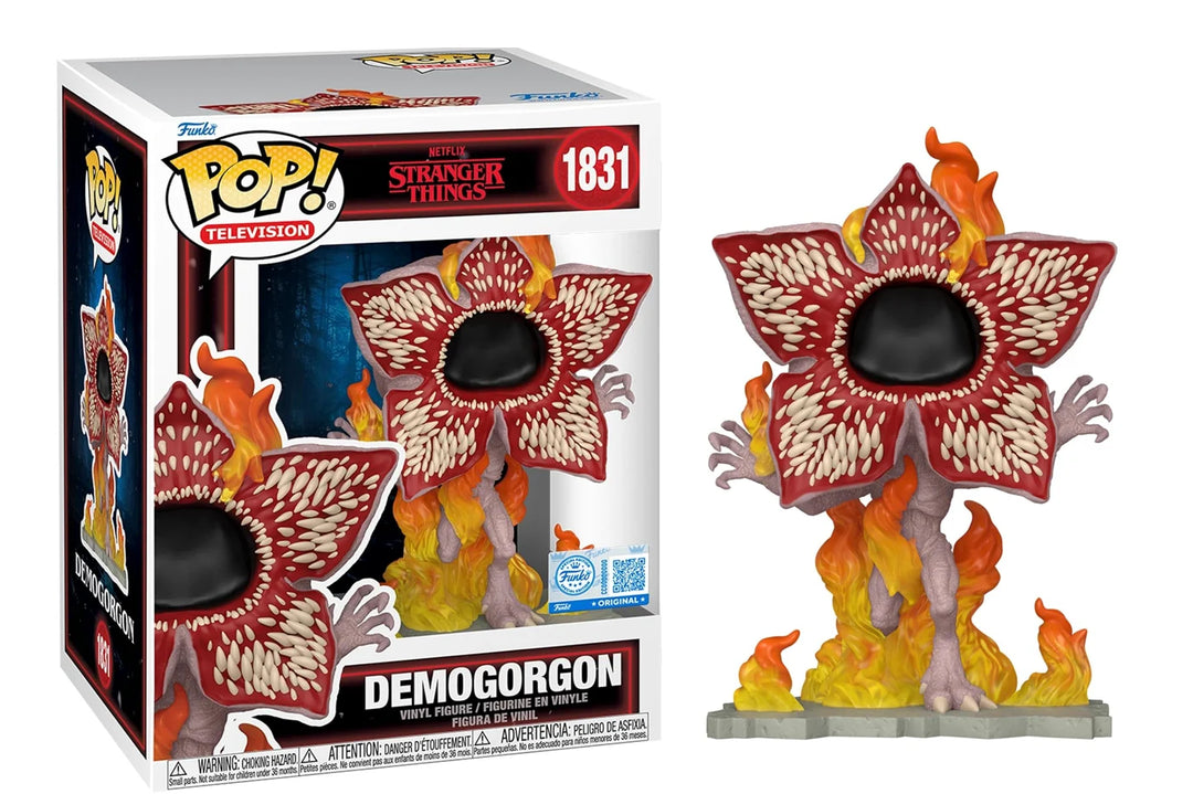 STRANGER THINGS - POP Premium N°1831- Demorgogon (On Fire)