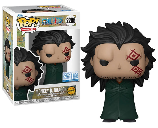 ONE PIECE - POP Animation N° 2206 - Monkey D. Dragon With Chase