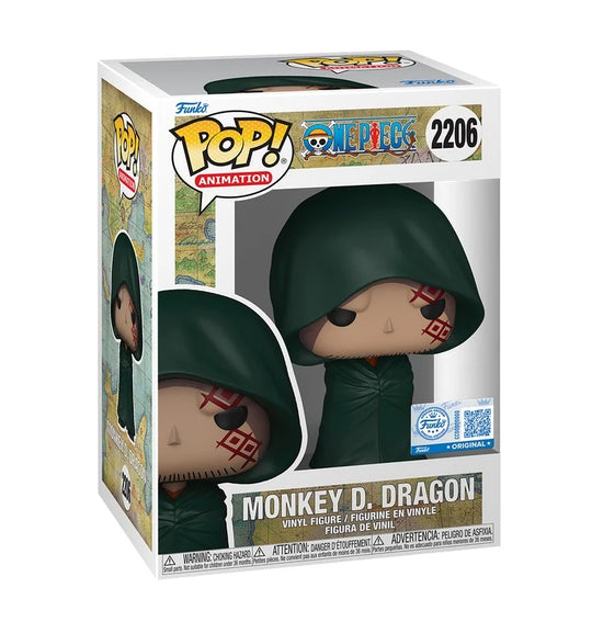 ONE PIECE - POP Animation N° 2206 - Monkey D. Dragon With Chase