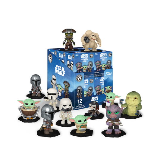 MANDALORIAN & GROGU - Mystery Minis (BOX 12 Figurines)