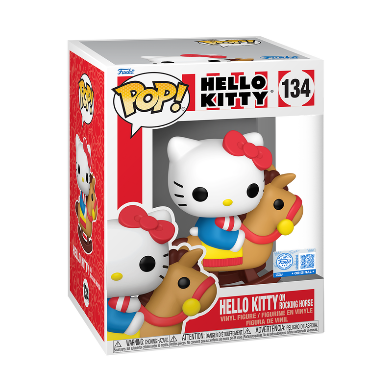 HELLO KITTY - POP Premium N°134 - Hello Kitty on Rocking Horse