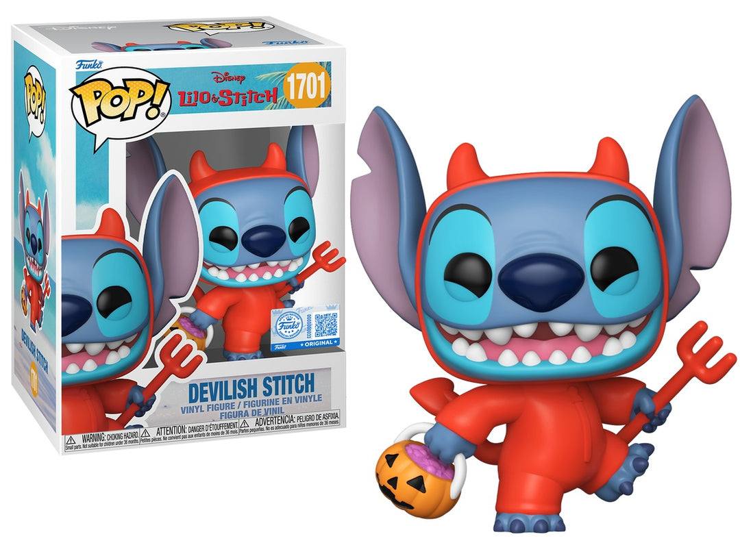 LILO & STITCH - POP Disney N° 1701 - Stitch as Devil with Chase