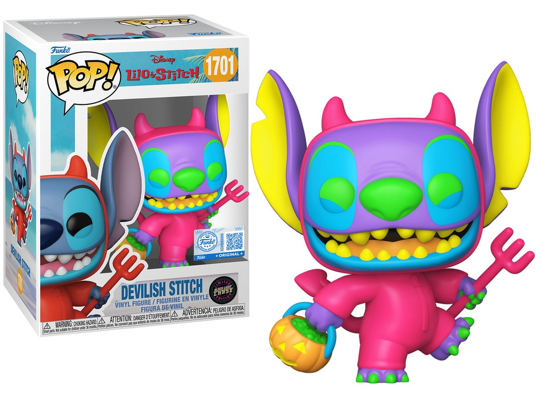 LILO & STITCH - POP Disney N° 1701 - Stitch as Devil with Chase