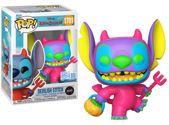 LILO & STITCH - POP Disney N° 1701 - Stitch as Devil with Chase
