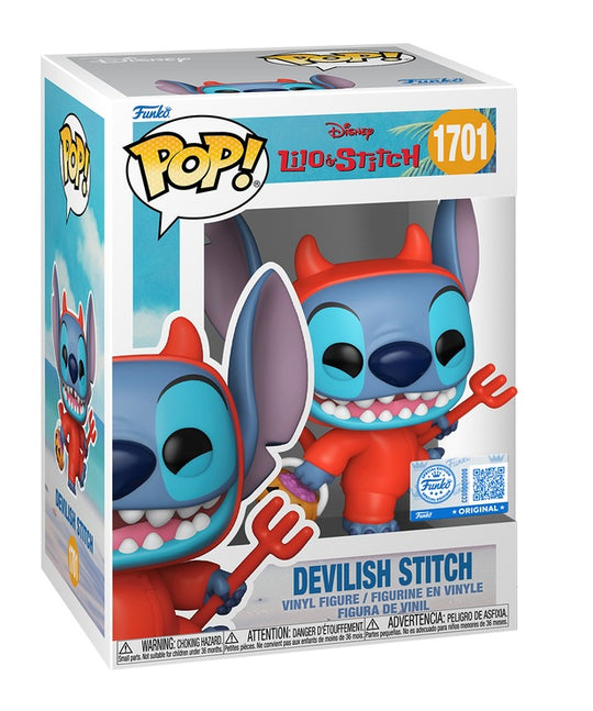 LILO & STITCH - POP Disney N° 1701 - Stitch as Devil with Chase
