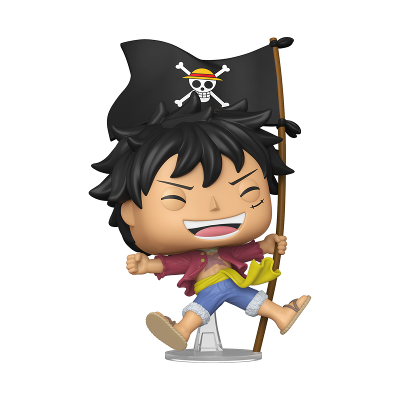 ONE PIECE - POP Animation N° 2214 - Luffy With Flag