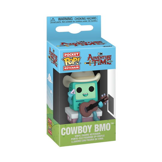 ADVENTURE TIME - Pocket Pop Keychain - Cowboy BMO with guitar
