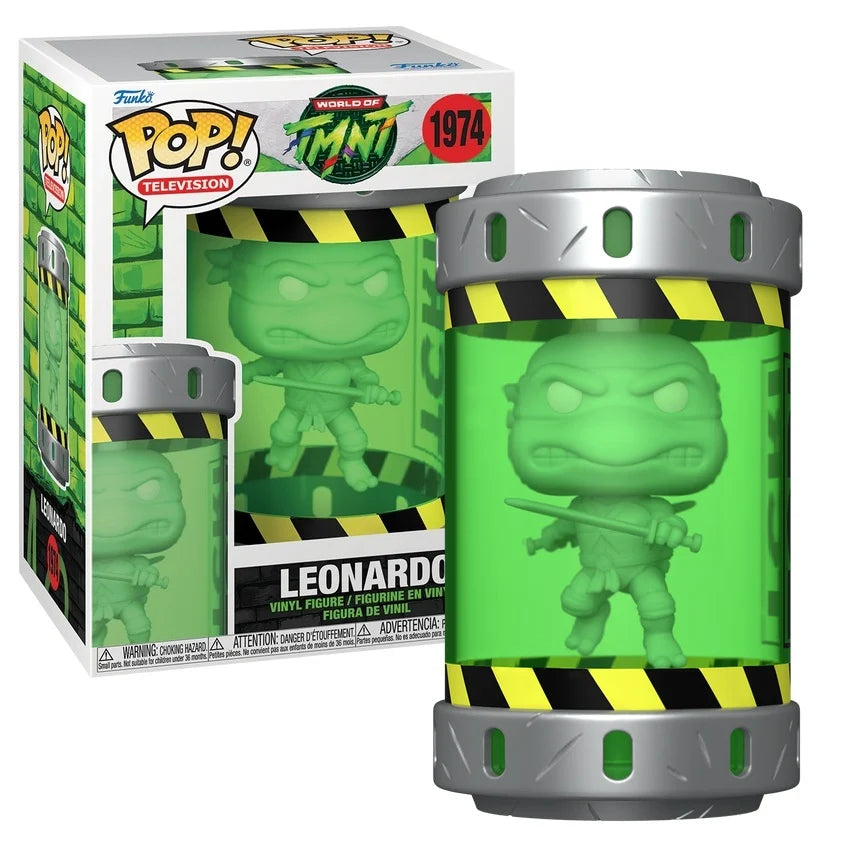 TEENAGE MUTANT NINJA TURTLES - POP N° 1974 - Leonardo (Ooze Canister)