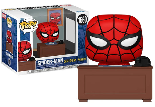 MARVEL MEME - POP Premium N° 1660 - Spider-Man with desk