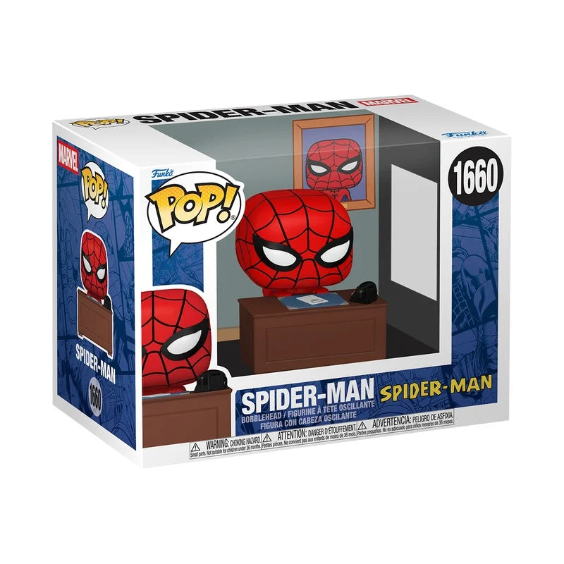 MARVEL MEME - POP Premium N° 1660 - Spider-Man with desk