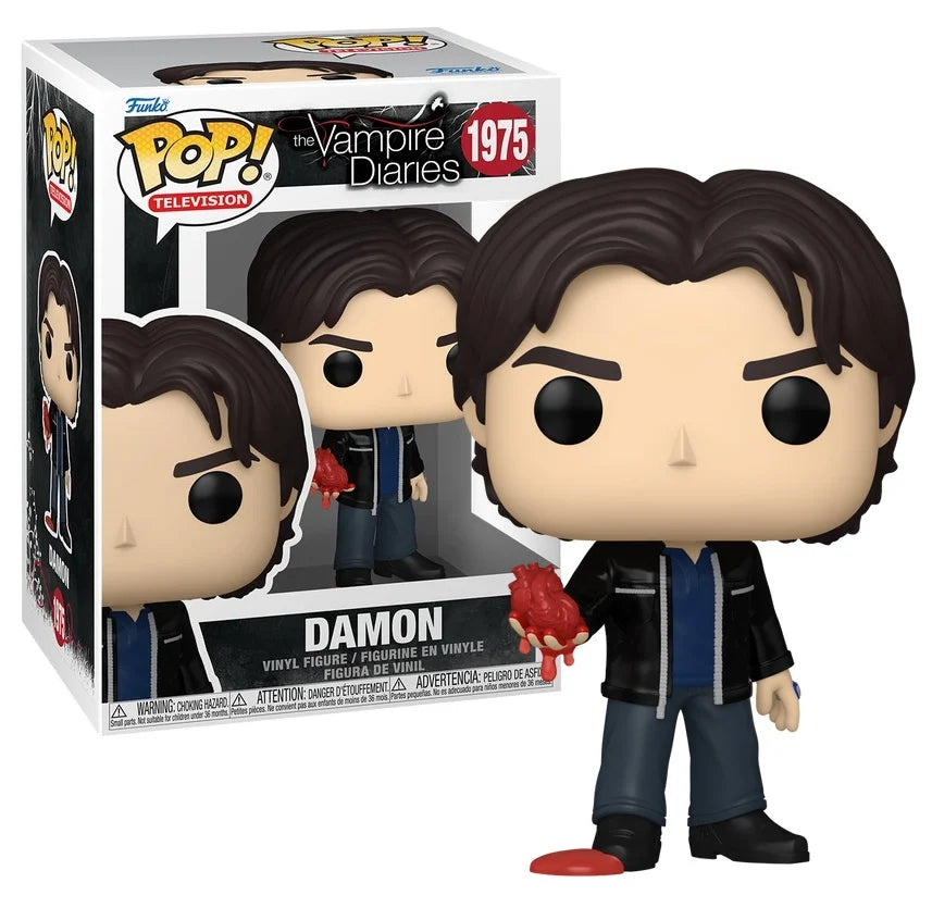 VAMPIRE DIARIES - POP TV N° 1975 - Damon Salvatore with Chase
