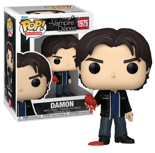VAMPIRE DIARIES - POP TV N° 1975 - Damon Salvatore with Chase