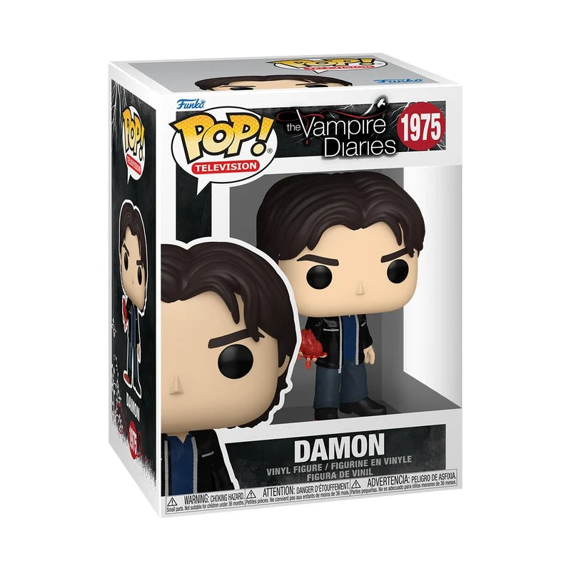 VAMPIRE DIARIES - POP TV N° 1975 - Damon Salvatore with Chase