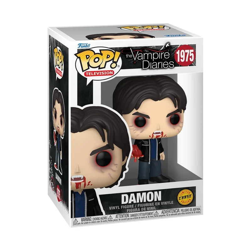 VAMPIRE DIARIES - POP TV N° 1975 - Damon Salvatore with Chase