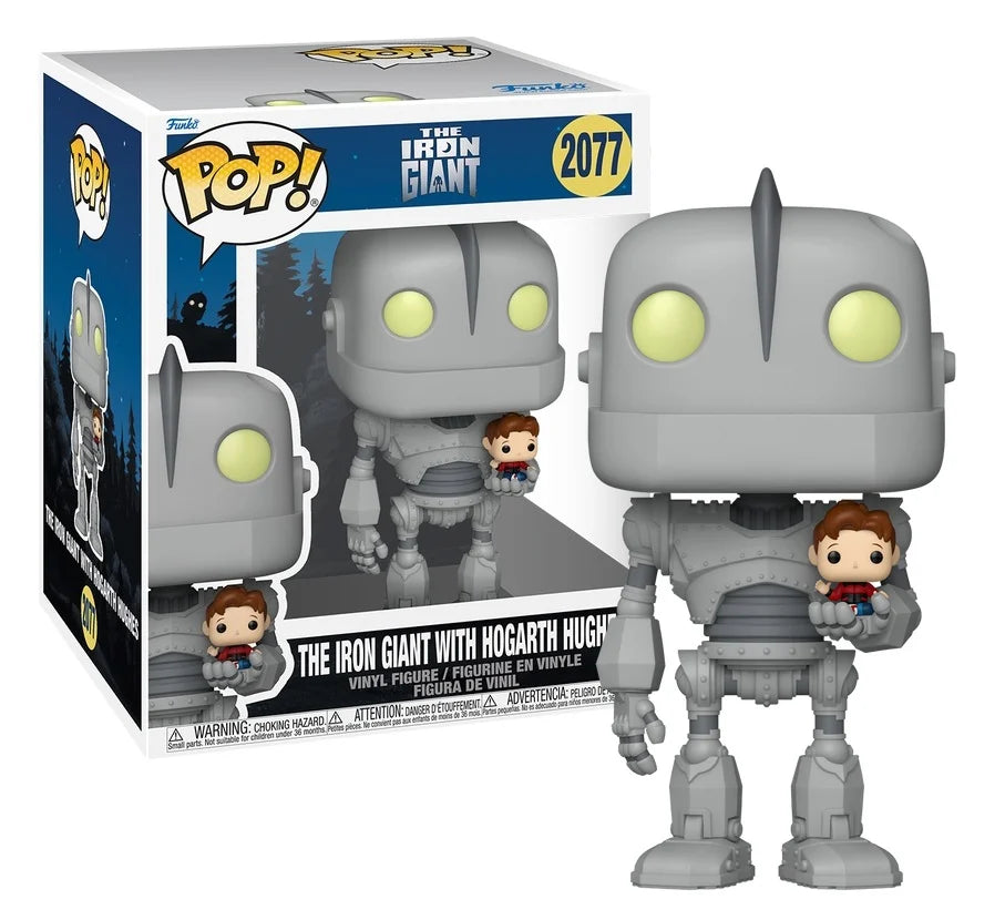IRON GIANT - POP Super N° 2077 - Iron Giant with Hogarth