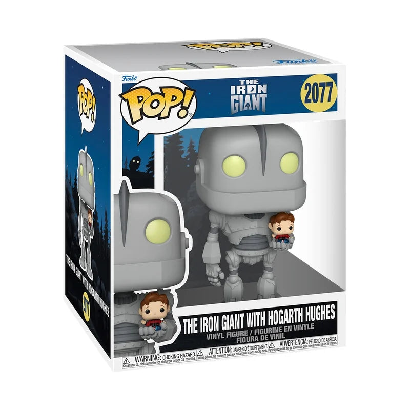IRON GIANT - POP Super N° 2077 - Iron Giant with Hogarth