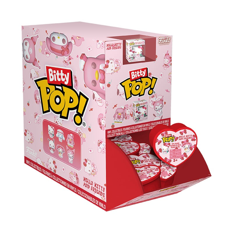 HELLO KITTY VALENTINE - Bitty Pop Hearts 24 Pack