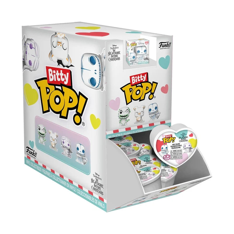NIGHTMARE BEFORE CHRISTMAS VALENTINE - Bitty Pop Hearts 24 Pack