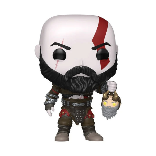 GOD OF WAR RAGNAROK - POP Games N° 1340 - Kratos with Mimir's Head