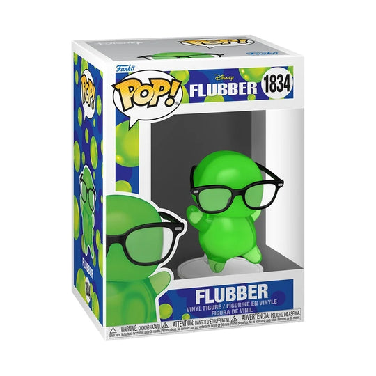 FLUBBER - POP Disney N° 1834 - Flubber with Glasses (Translucent)