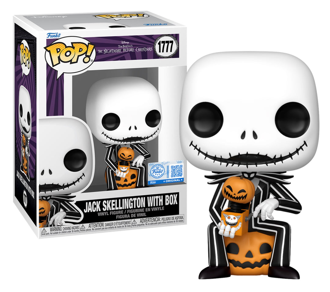 NIGHTMARE BEFORE CHRISTMAS - POP Disney N° 1777 - Jack with box