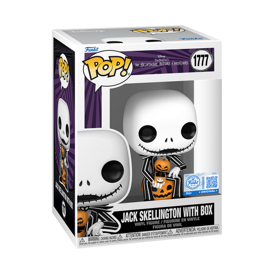 NIGHTMARE BEFORE CHRISTMAS - POP Disney N° 1777 - Jack with box