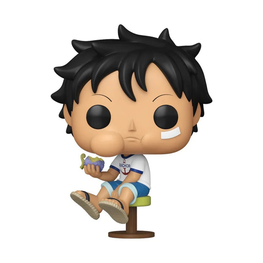 ONE PIECE - POP Animation N° 2402 - Kid Luffy eating Devil fruit