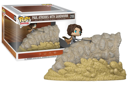 DUNE 3 - POP Moments N° 2155 - Paul Atreides with Sandworm