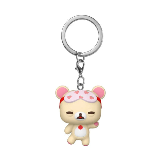 RILAKKUMA - Pocket Pop Keychain - Korilakkuma Sleepy