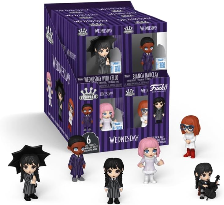 WEDNESDAY - Vinyl Figures (BOX 12 Figures)