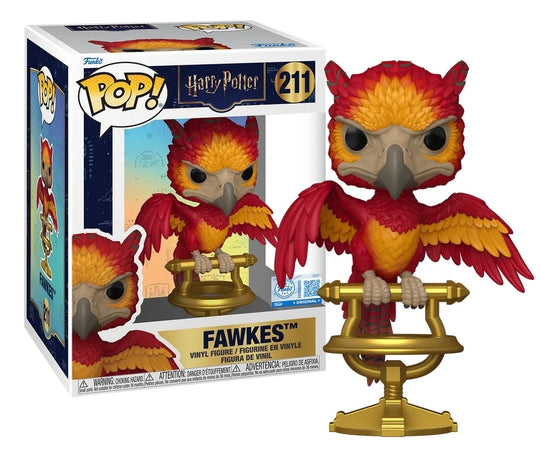 HARRY POTTER - POP Premium N° 211 - Fawkes on Perch