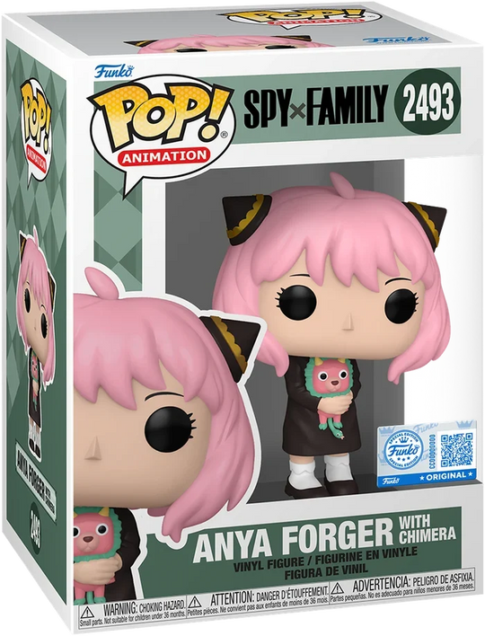 SPY X FAMILY - POP Animation N° 2493 - Anya Forger with Chimera