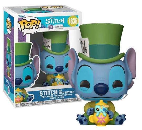 LILO & STITCH - POP Disney N° 1836 - Stitch as Mad Hatter